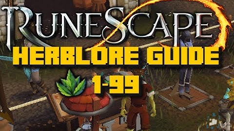 Runescape Training Guide: 1-99 Herblore Guide Runescape 2016 - Fast Methods - iAm Naveed