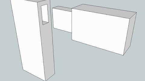 How To Make A Mortise And Tenon In SketchUp