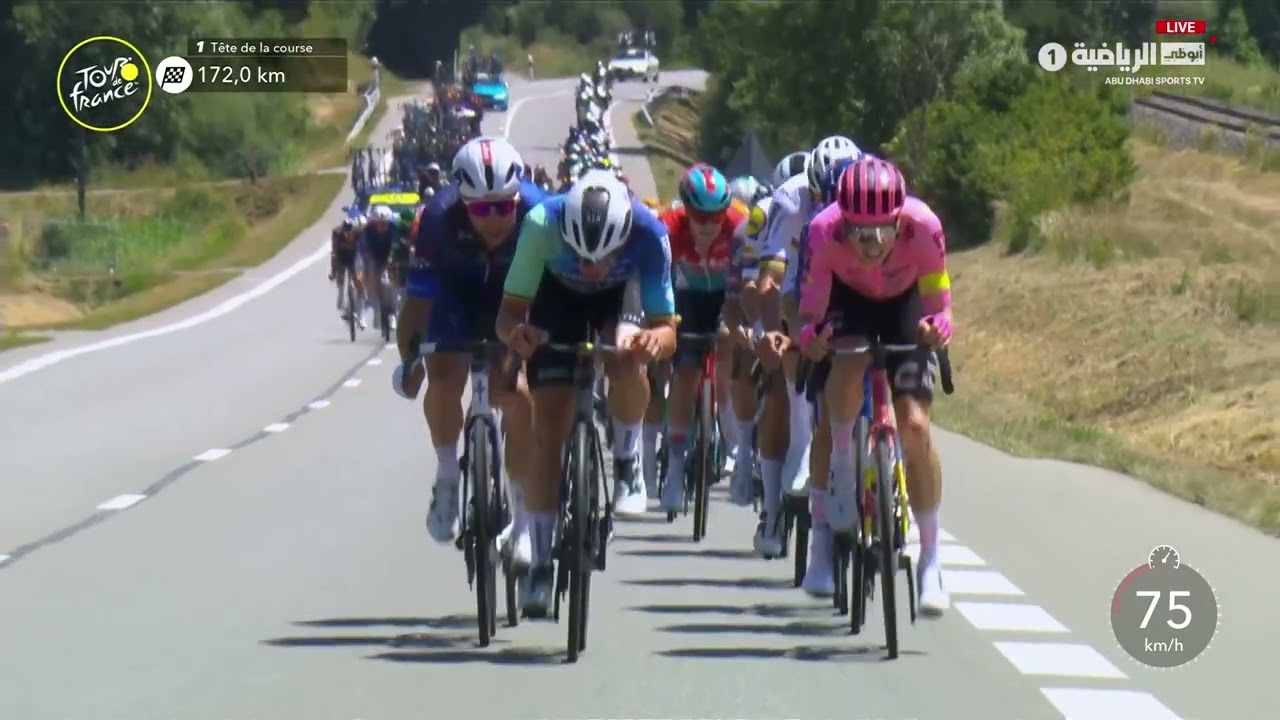 طواف فرنسا 2024 المرحلة 18 تعليق عبدالله سويدان