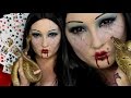 Vampire Queen of Hearts Wonderland Makeup Tutorial