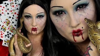 Vampire Queen of Hearts Wonderland Makeup Tutorial