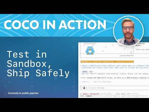 Safe Production Deployments with Cortex Code and DCM Projects