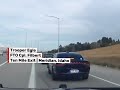 DASCHCAM: ISP Trooper PIT Maneuvers DUI driver during a high-speed pursuit on highway