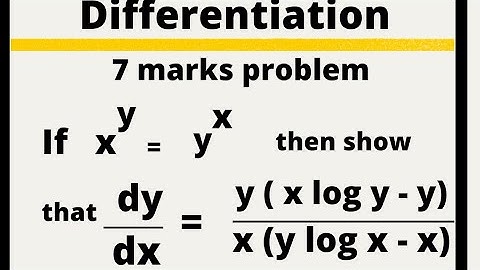 1B | Differentiation | 7 marks problem @EAG