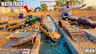 RC Golden Defender Water Fire Glass Test I Build World’s Largest Canal Track – Chatpat toy tv