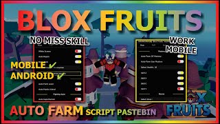 BLOX FRUITS Script Mobile UPDATE AUTO FARM | AUTO RAID | FRUIT MASTERY | AUTO QUEST (BEST TOP) screenshot 3