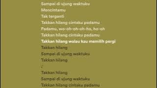 Tak Kan Hilang - Budi Doremi (Lyrics | Lirik)