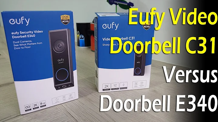 Eufy Video Doorbells E340 VS C31 - Which is right for you? 😎