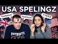 🇺🇸AMERICAN Spellings vs BRITISH Spellings 🇬🇧