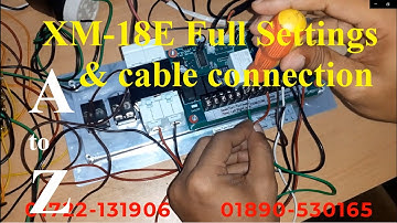 XM-18E Incubator Controller full settings and cable connection price in BD