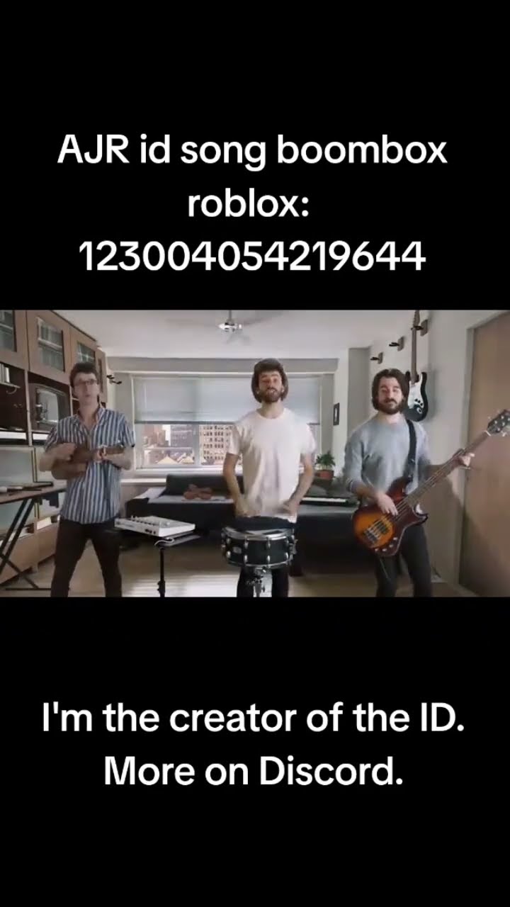 Ajr Id Song Boombox Roblox Boombox Roblox Song Music Ajr Oar2 