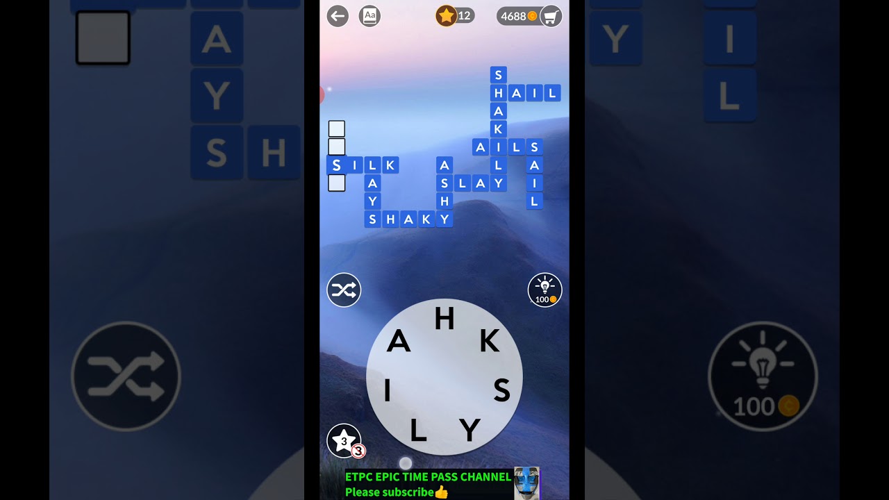 WORDSCAPES LEVEL 10398