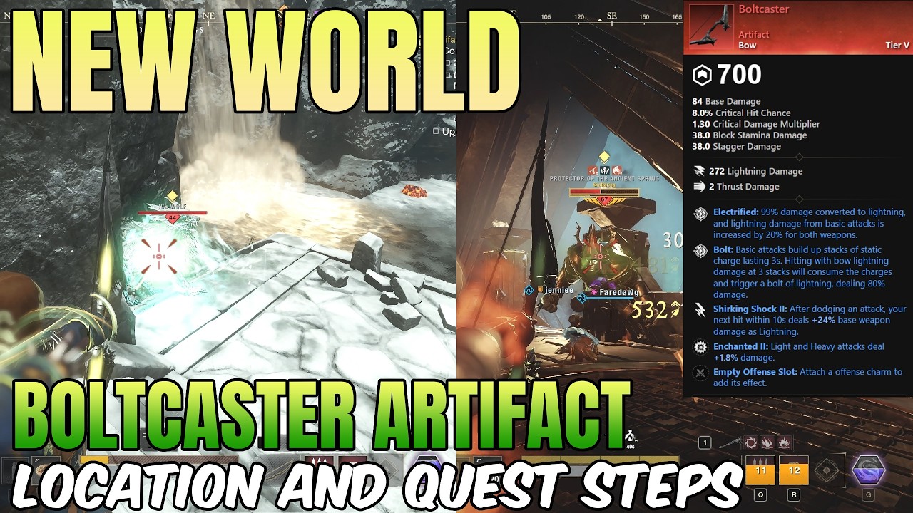 Boltcaster Location & Quest Steps – New World