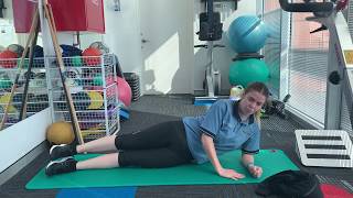 Level 3 - Side Bridge with Leg Raise