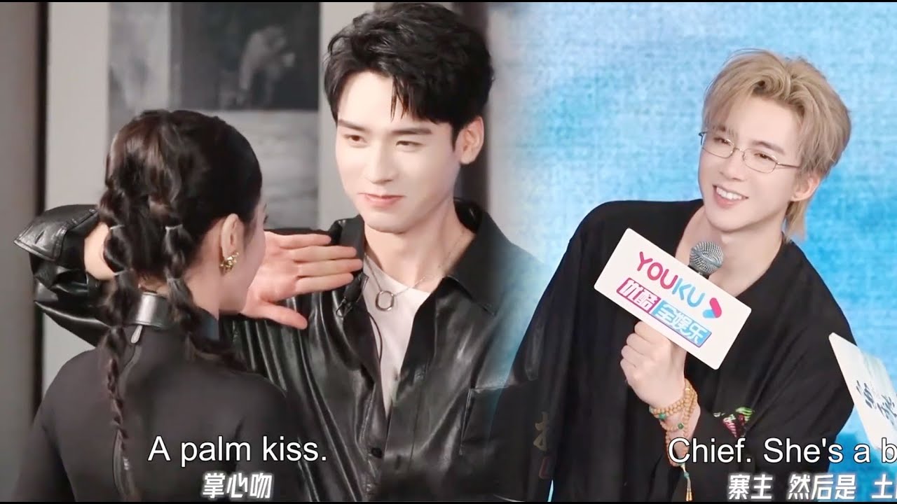 花絮：迪丽热巴龚俊还原剧中掌中吻，刘宇宁看得直呼：太肉麻了！ | #安乐传 #迪丽热巴 #龚俊