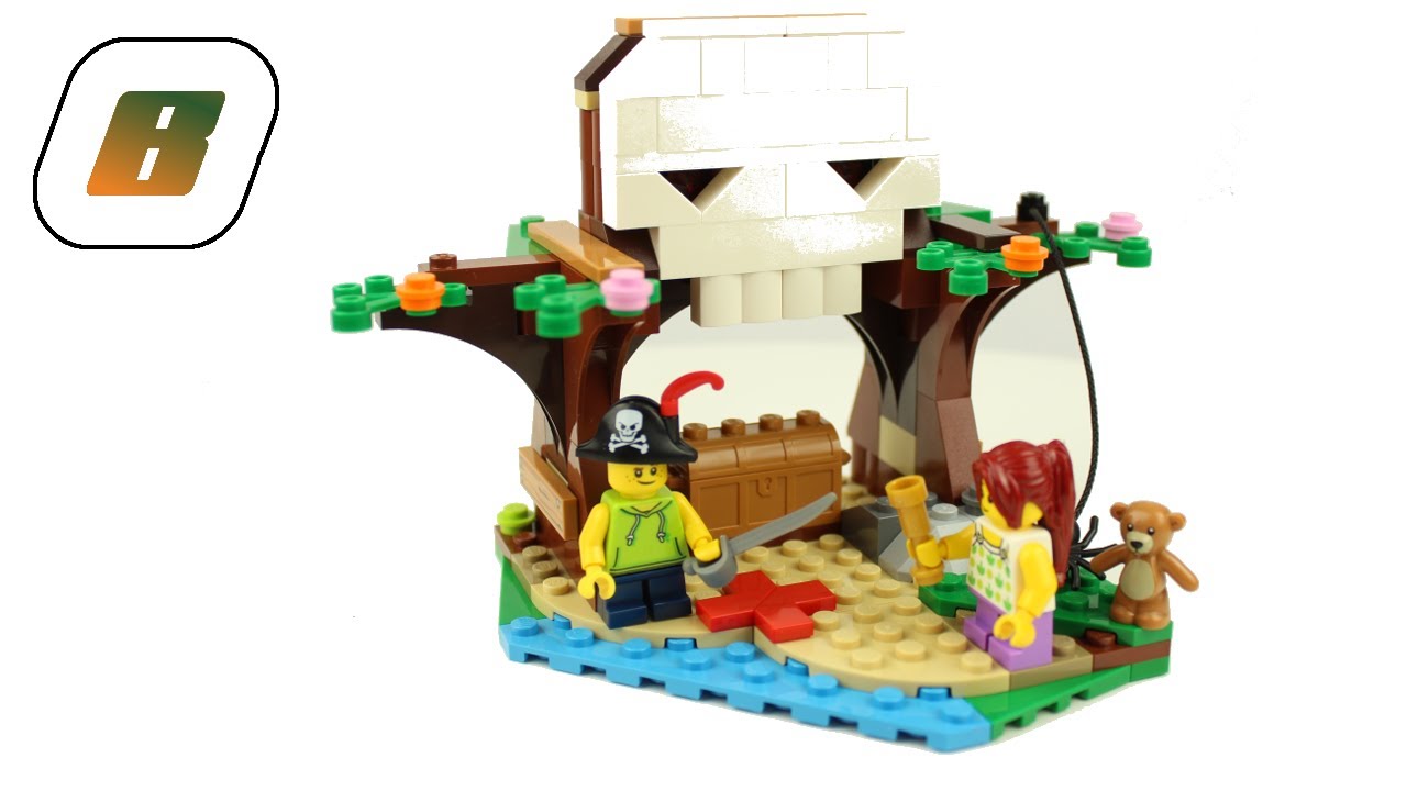 🏗️🔨🎬LEGO® - Speed Build – 31078 - Tree House Treasures – Totenkopfhöhle review – speedbuild 🎬🔨🏗️