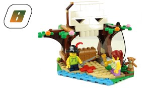 🏗️🔨🎬LEGO® - Speed Build – 31078 - Tree House Treasures – Totenkopfhöhle review – speedbuild 🎬🔨🏗️
