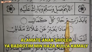 Download Lagu ALAMATE ANAK SHOLEH ~ UMI LAILA| Belajar Dibaan Barzanji Nadhom YA BADROTIM MIN HAZA KULLA KAMALY MP3