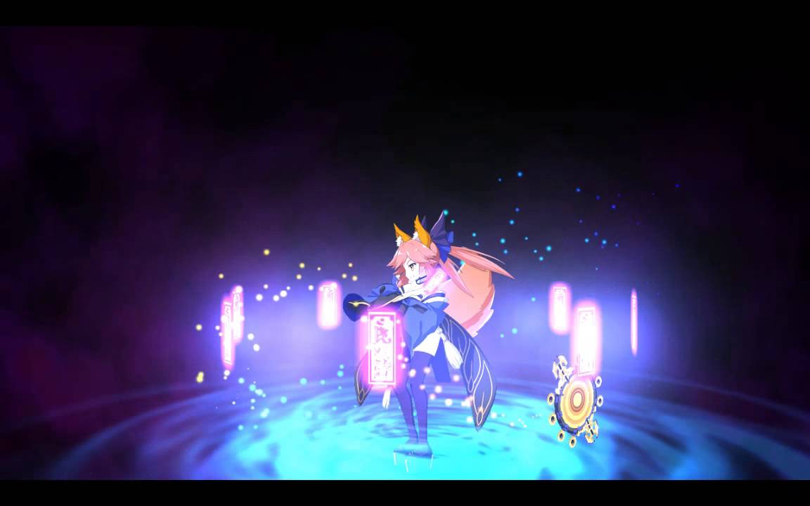 Fate Grand Order Caster Tamamo No Mae's Noble Phantasm YouTube