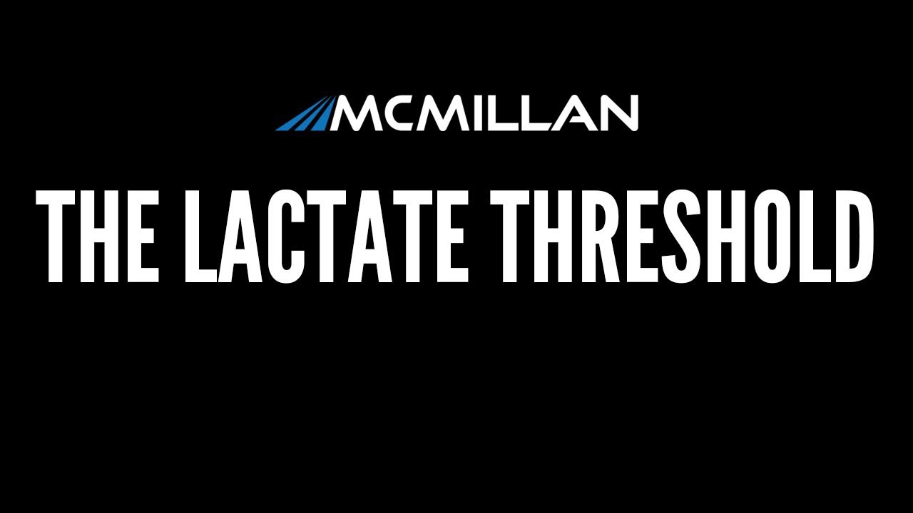 Порог лактата — руководство для тренера