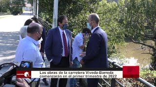 LAS OBRAS DE LA CARRETERA VIVEDA BARREDA COMENZARÁN EN EL PRIMER TRIMESTRE DE 2022