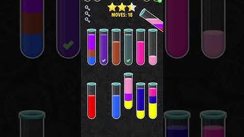color water sort 3D level 127