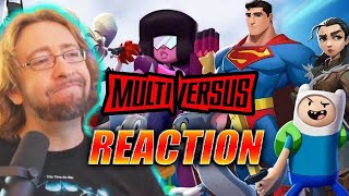 MAX REACTS: Multiversus Gameplay - Devs Vs. Pros Demo