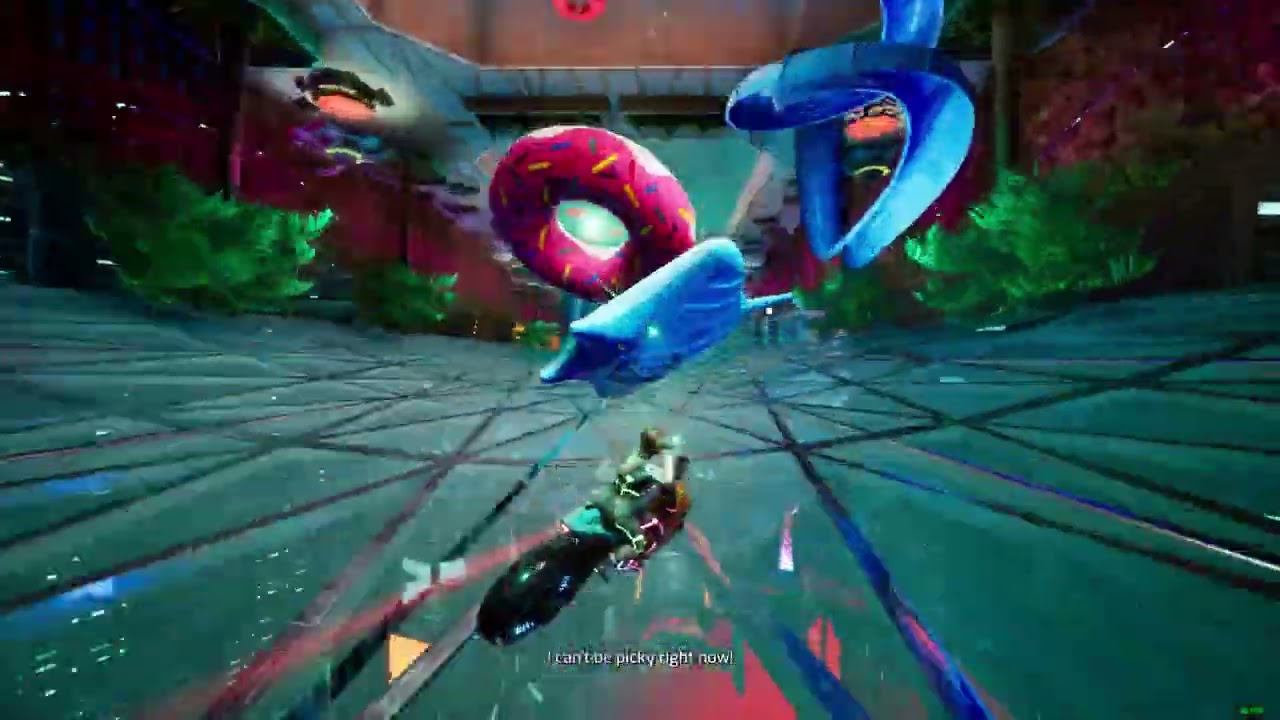 Split Fiction - motorcycle