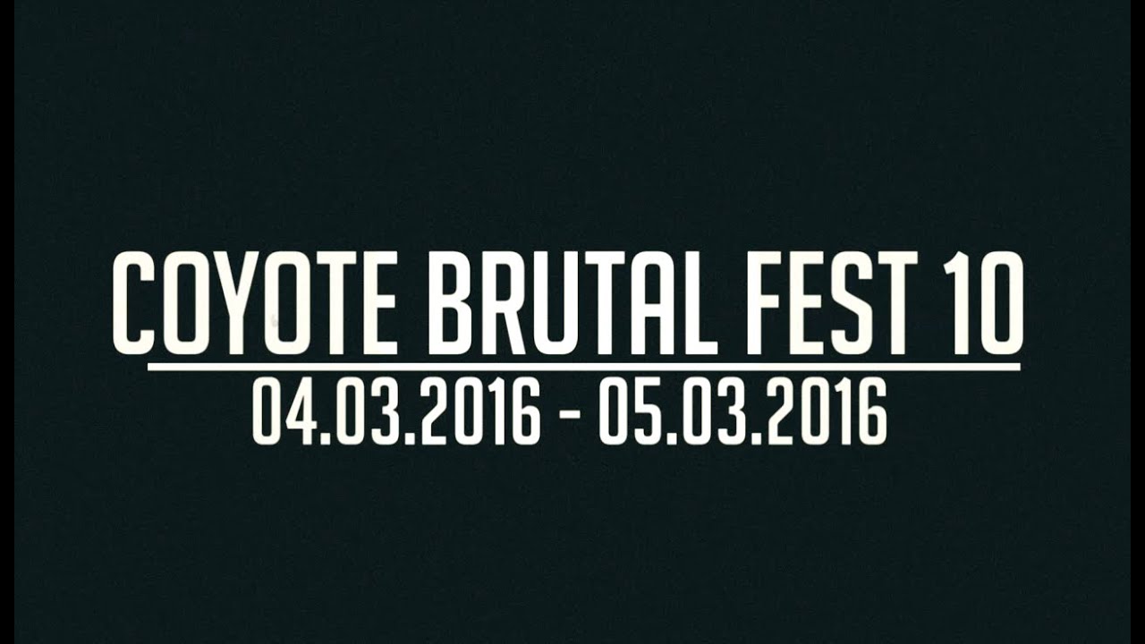 Репортаж с Coyote Brutal Fest 10