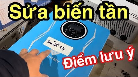 Shop Solar - Sửa chữa biến tần năng lượng mặt trời toàn quốc, lưu ý quan trọng