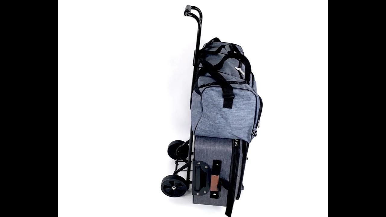 Protege Folding Luggage Cart YouTube