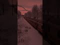 Train Sim World 3: Oldenburg - Bremen BR101 passing #winter  #train #railfanning #railway #shorts