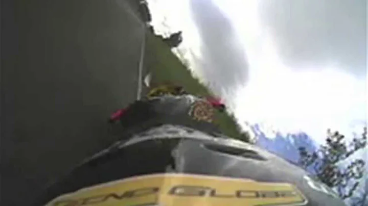 Motorcycle Crash @ Manx Grand Prix 2015 - Road Rac...
