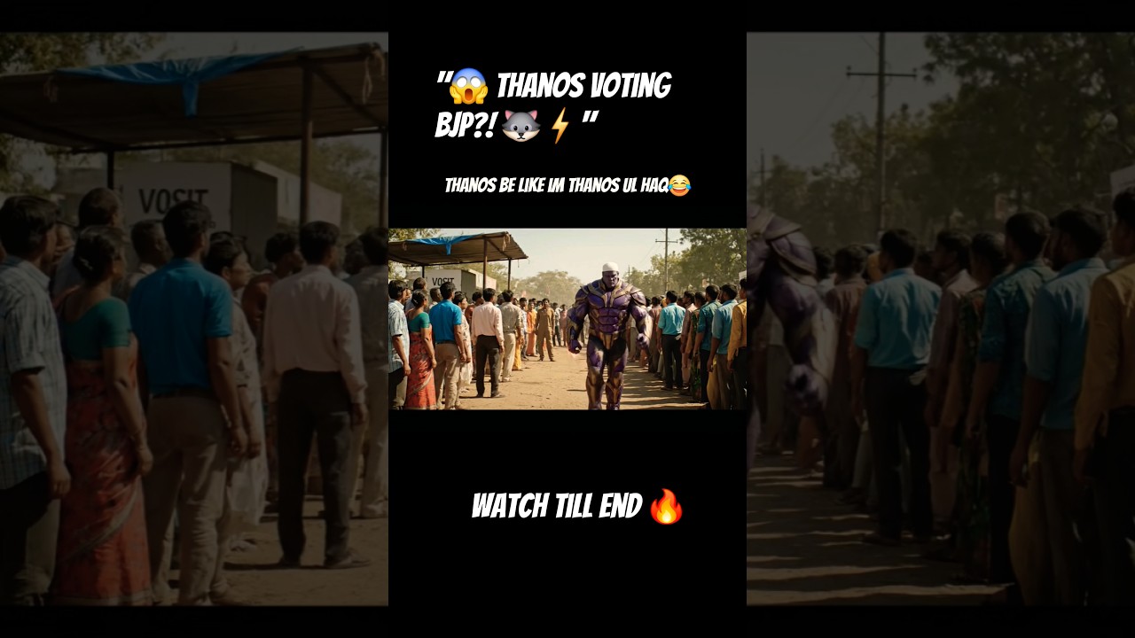 😱 Thanos is muslim & Votes BJP?! | Werewolf Hero vs Thanos 🐺