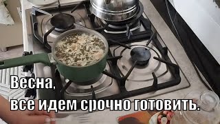 Майский щавелевый суп по-русски готовится за 30 минут.