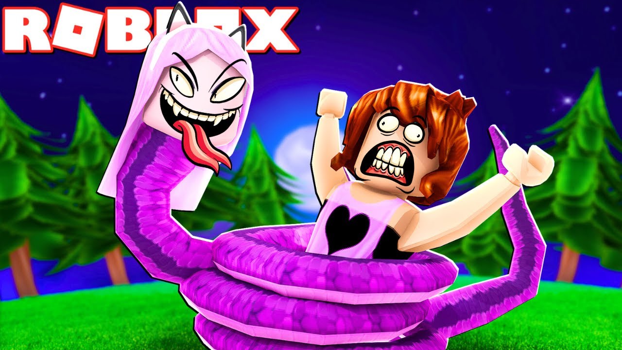 VIREI UMA COBRA no ROBLOX! (Snakey)