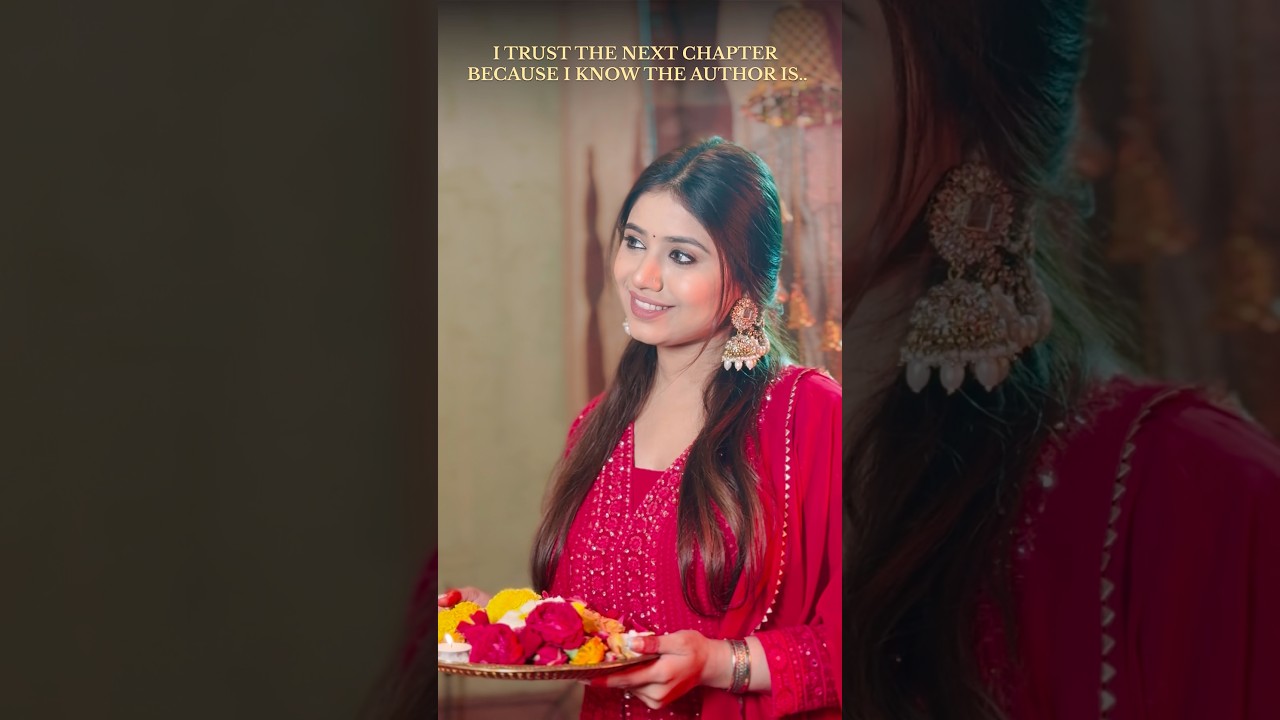 Still from the short clip: Khatu Shyam Bhajan 🙏 | Sushmita Srivastava #devotional