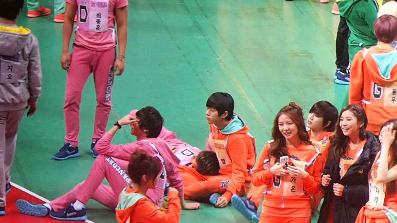 130128 아이돌스타 육상양궁 선수권대회 INFINITE 엘&성종2