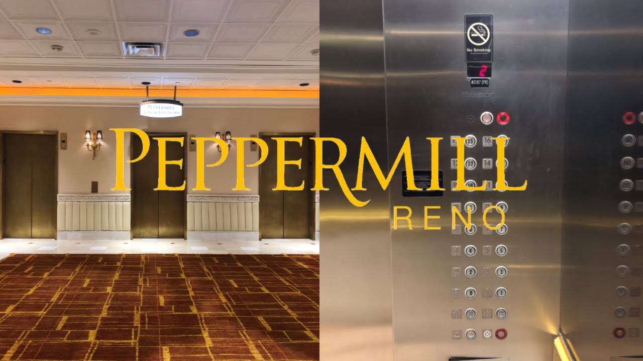 Rare Buttons! MontyStates Traction ElevatorsPeppermill Hotel Naples