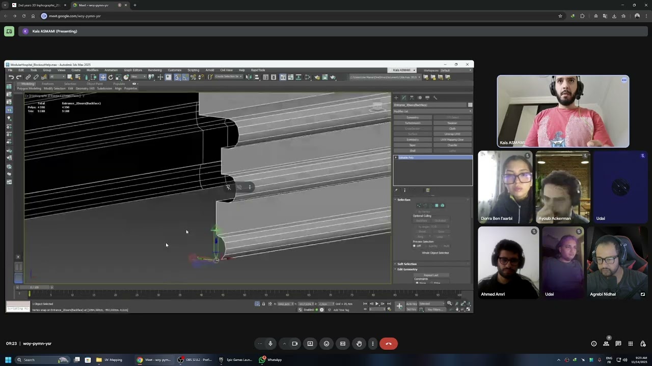 Level Design : Modular Workflow 3 : Interactive assets and UV Mapping Techniques