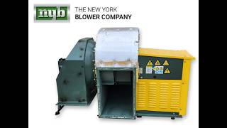 9,300 CFM @ 4' SP New York Blower Industrial Fan 22 PLR Backward Inclined 9,300 CFM @ 4' SP New York Blower Industrial Fan 22 PLR Backward Inclined