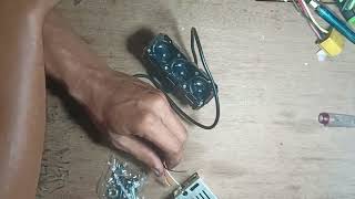 Unboxing Lampu Tembak SQL 3 Mata Mt Star