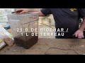 Biochar  application en pot  semis  rempotage