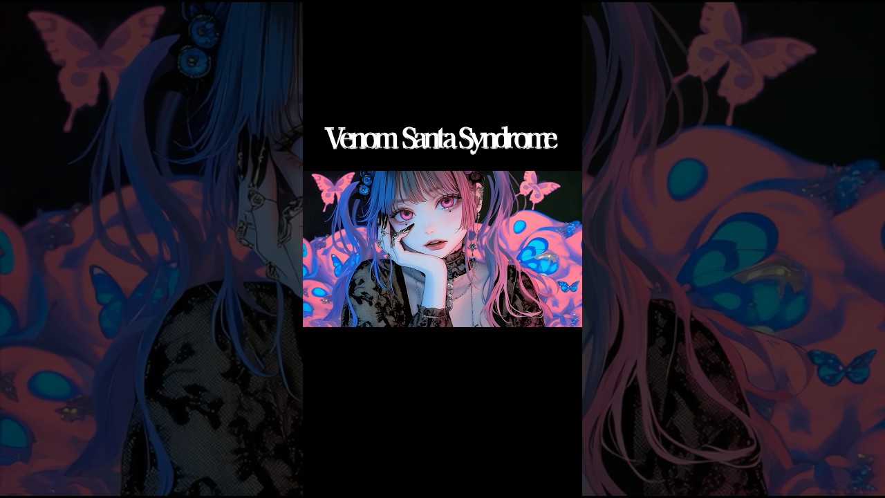 Venom Santa Syndrome #shorts #病み可愛い #darkpop #中毒ソング #幻想ポップ #ai音楽 #toxiclove