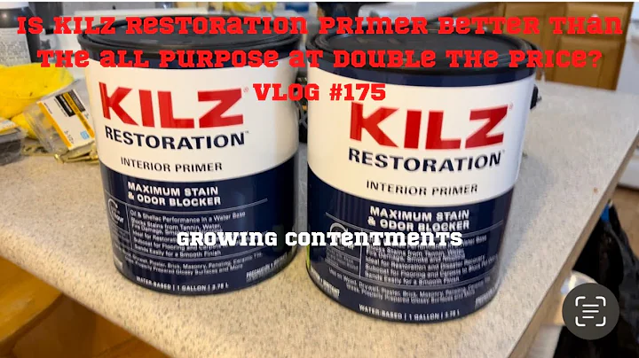 Is KILZ Restoration primer better than the all-pur...