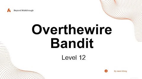 Cyber Security | Linux Basics | OverTheWire | Bandit Level 12 |  Use Python to Decrypt ROT13