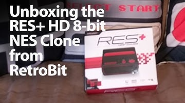 Unboxing the Retrobit RES+ HDMI NES Clone