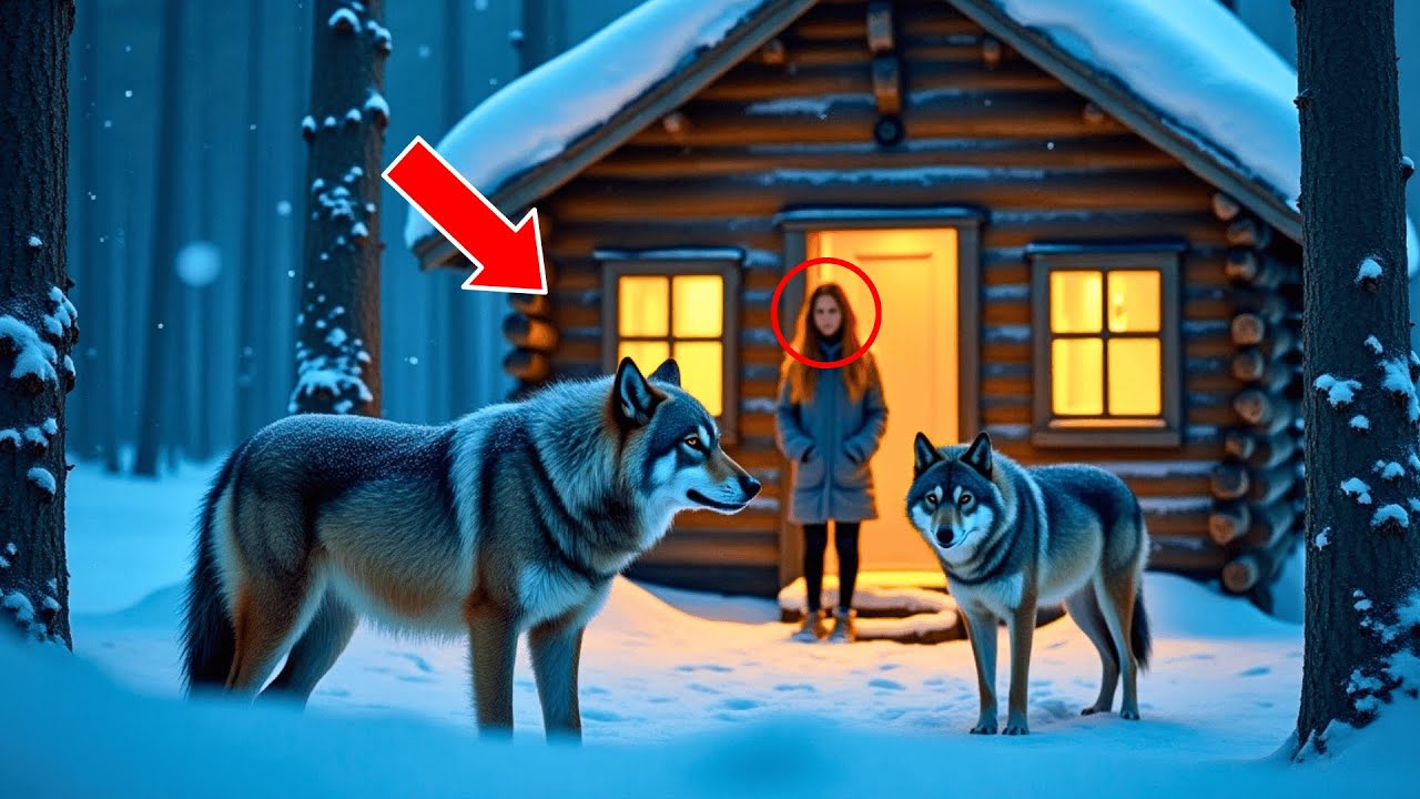 O FEMEIE AJUTĂ NIȘTE LUPI ÎNGHEȚAȚI LĂSÂNDU I ÎN CASA EI – MOTIVUL TE VA FACE SĂ PLÂNGI!