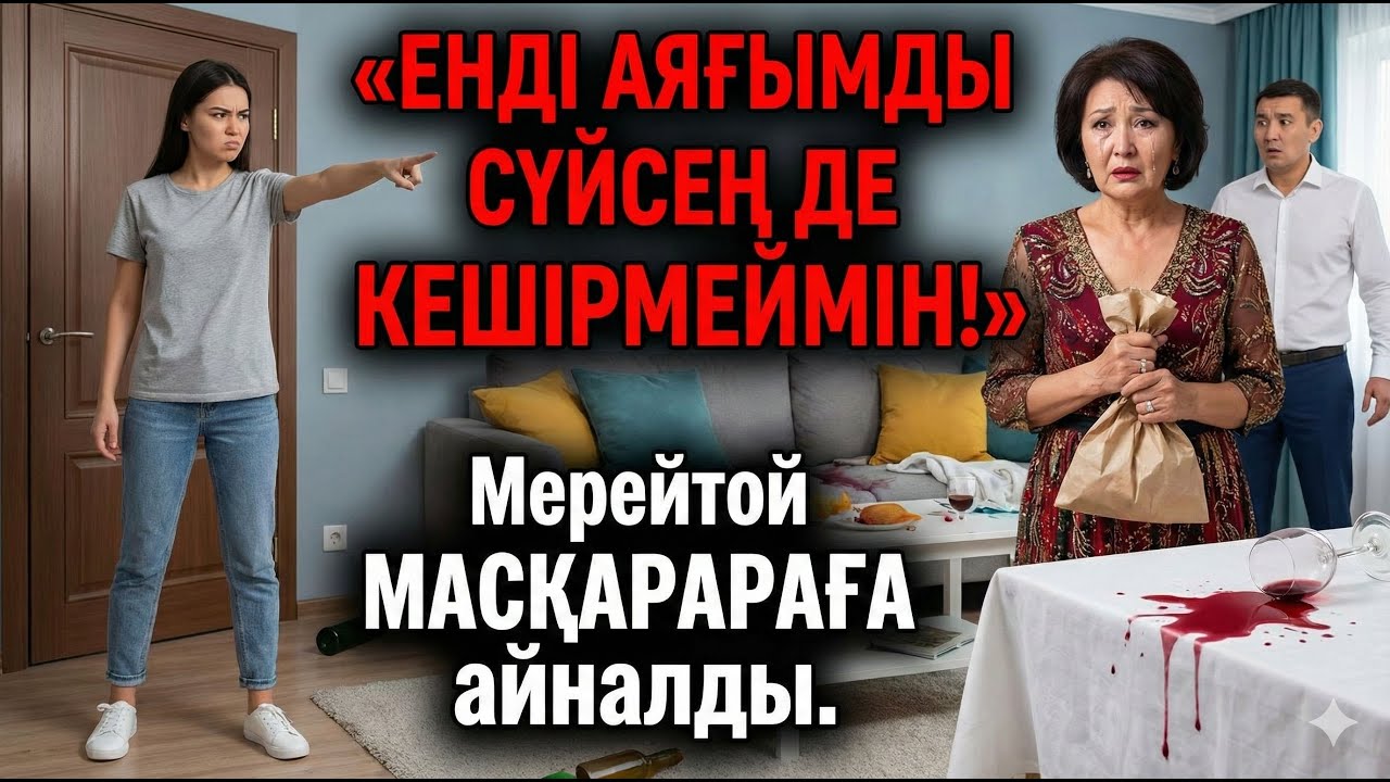 Мерейтой ЖАНЖАЛМЕН бітті! Келін енесіне 5 МИНУТ уақыт берді