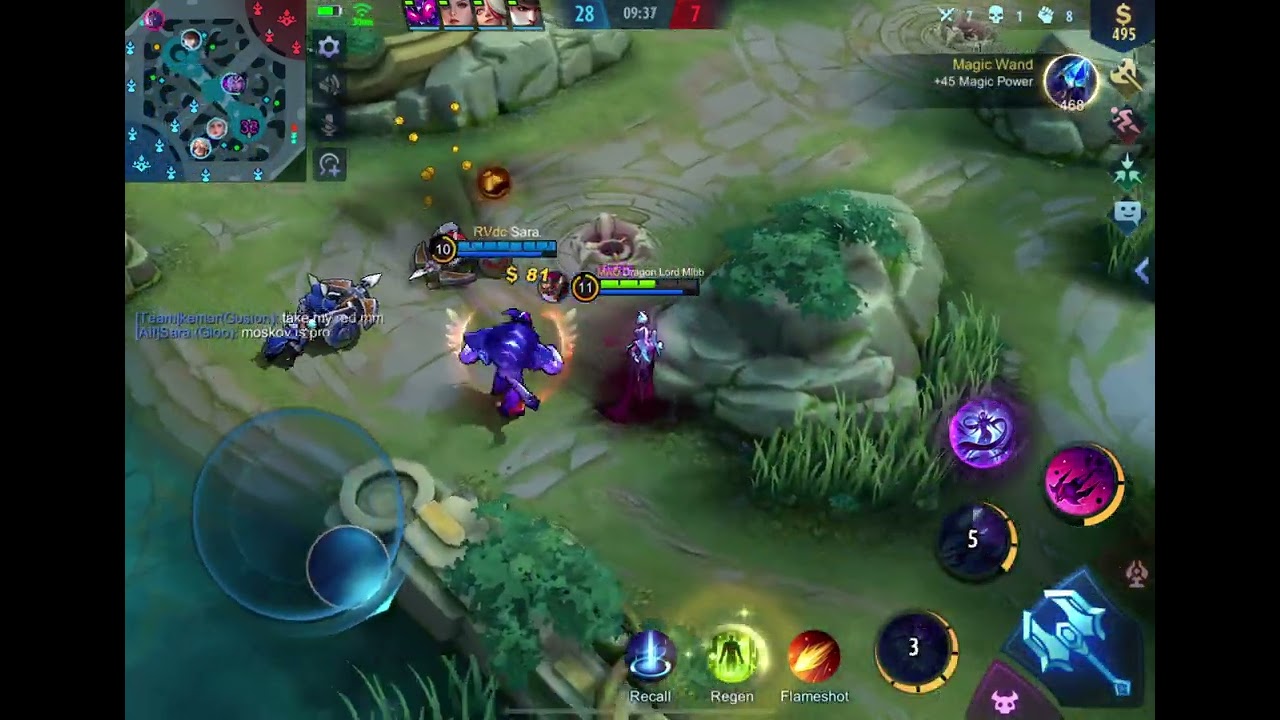 Valentina best build #mlbb